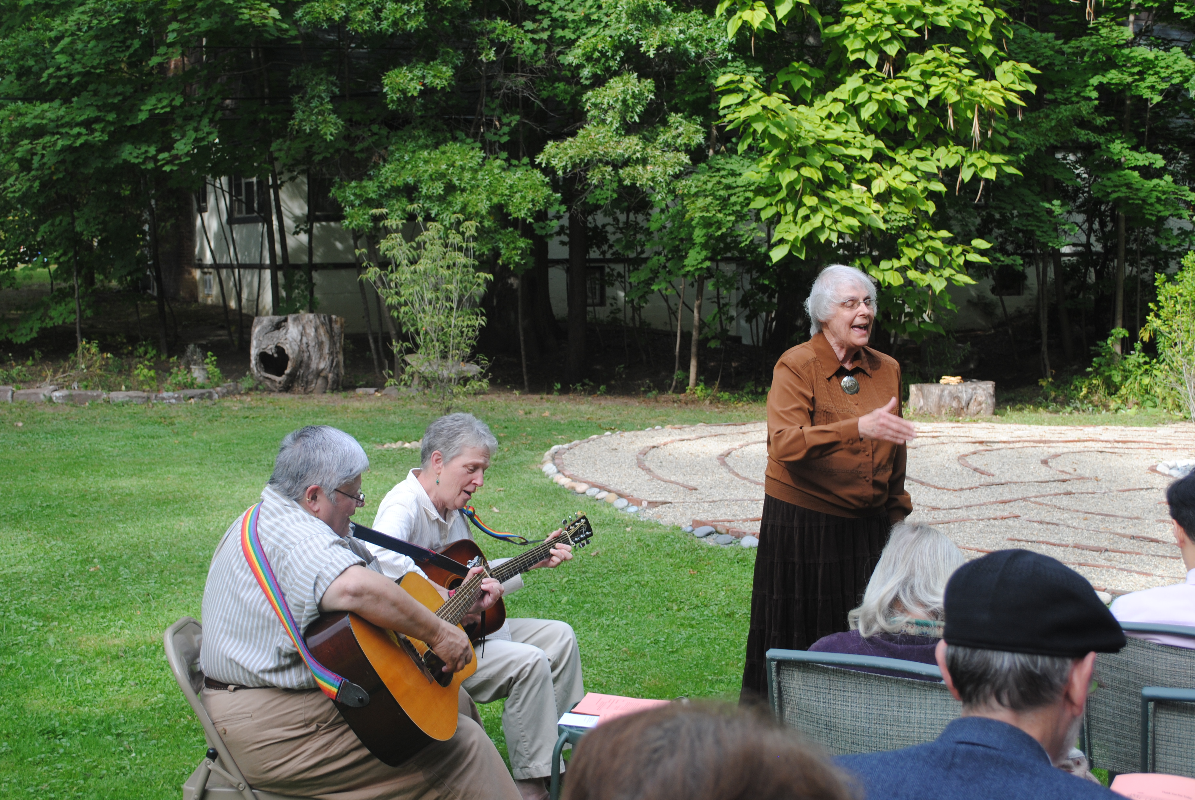 Hartford Seminary’s labyrinth