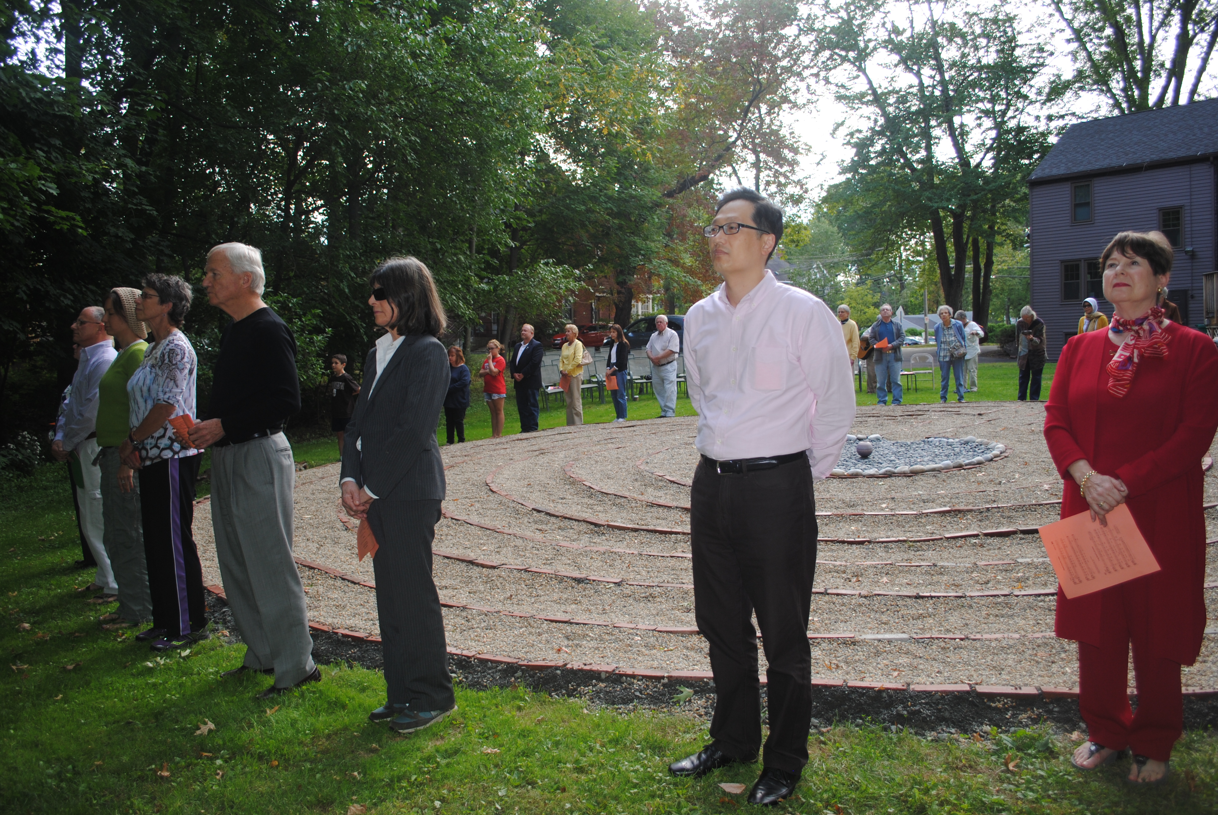 Hartford Seminary’s labyrinth